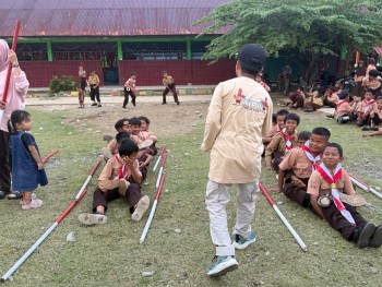 KEGIATAN EKSTRAKURIKULER PRAMUKA SDN 379 POMPENGAN SETIAP HARI SABTU