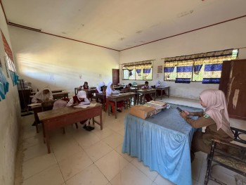 KEGIATAN SUMATIF AKHIR SEMESTER KELAS 6 SDN 379 POMPENGAN HARI PERTAMA